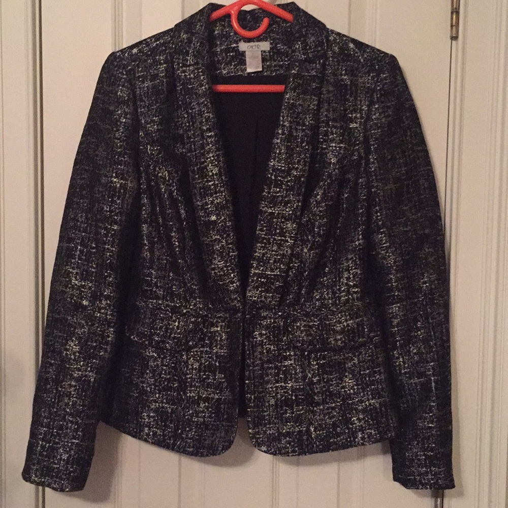 Cache blazer.  Black & silver